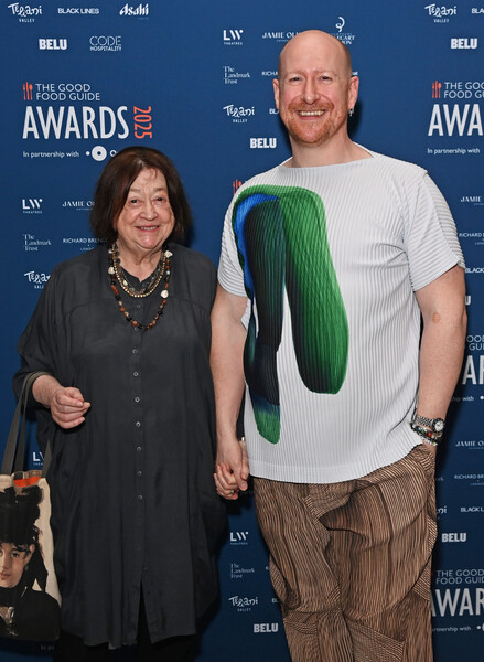 Fay Maschler and Hugh Smithson-Wright.
